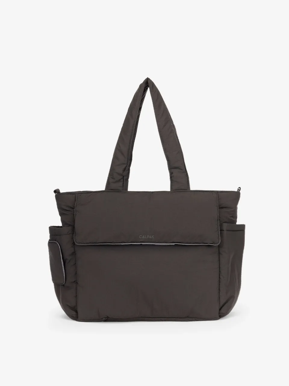 calpak-diaper-tote-bag-with-laptop-sleeve-insulated-bottle-pockets-luggage-sleev image 1
