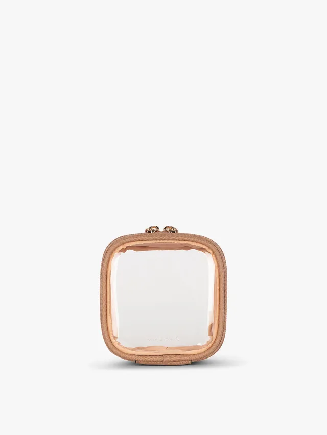 calpak-tiny-clear-cosmetics-case-mini-clear-travel-makeup-bag-with-zip-around-op image 1