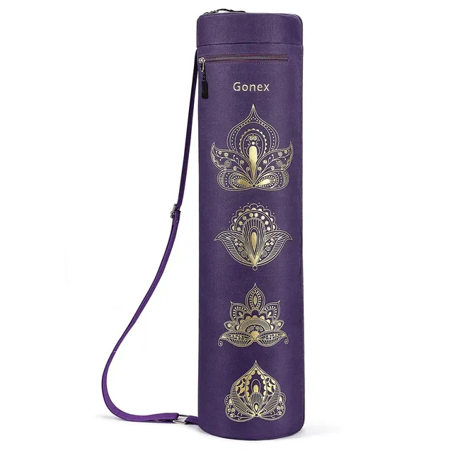 gonex-yoga-mat-bag-paisley-600d-water-resistant-carrier-for-mats-up-to-26-inches image 1