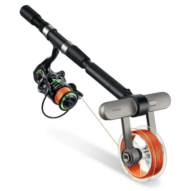 gonex-fishing-line-spooler-us-patented-no-install-fishing-line-winder-for-spinni image 1