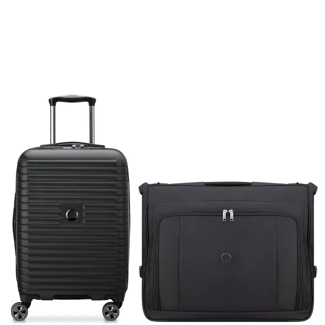 delsey-cruise-3-0-business-traveler-set-carry-on-expandable-spinner-with-usb-por image 1