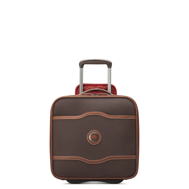 delsey-paris-chatelet-2-0-under-seater-luggage-with-2-wheels-16-inch-carry-on-pe image 1