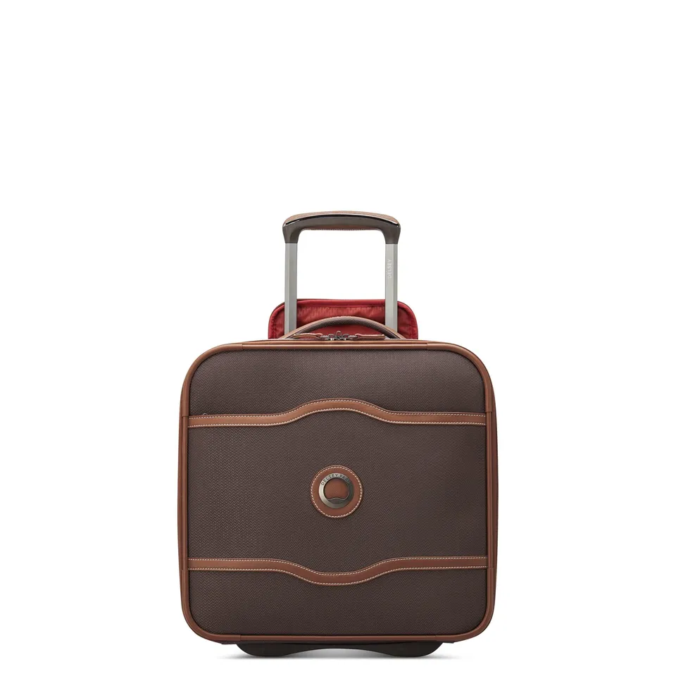 delsey-paris-chatelet-2-0-under-seater-luggage-with-2-wheels-16-inch-carry-on-pe image 1