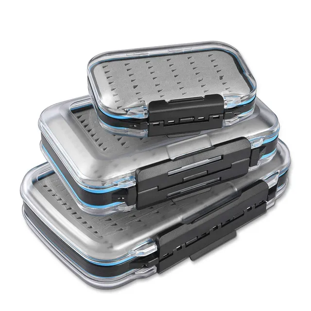gonex-waterproof-fly-box-floating-double-hinge-fly-fishing-box-with-rubber-gaske image 1