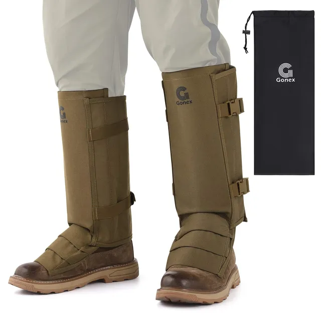 gonex-snake-gaiters-1000d-oxford-fabric-snake-chaps-with-12-flexible-pp-bite-pro image 1