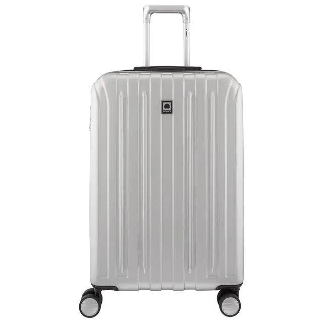 delsey-paris-helium-aero-25-inch-checked-hardside-expandable-spinner-luggage-sil image 1