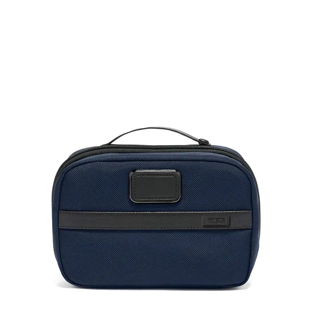 tumi-alpha-split-travel-kit-compact-toiletry-bag-for-men-women-with-clear-window image 1