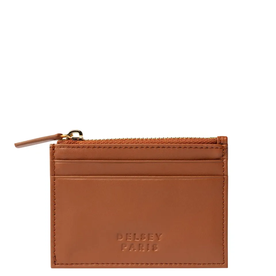 delsey-paris-the-leather-collection-card-holder-genuine-leather-rfid-wallet-with image 1