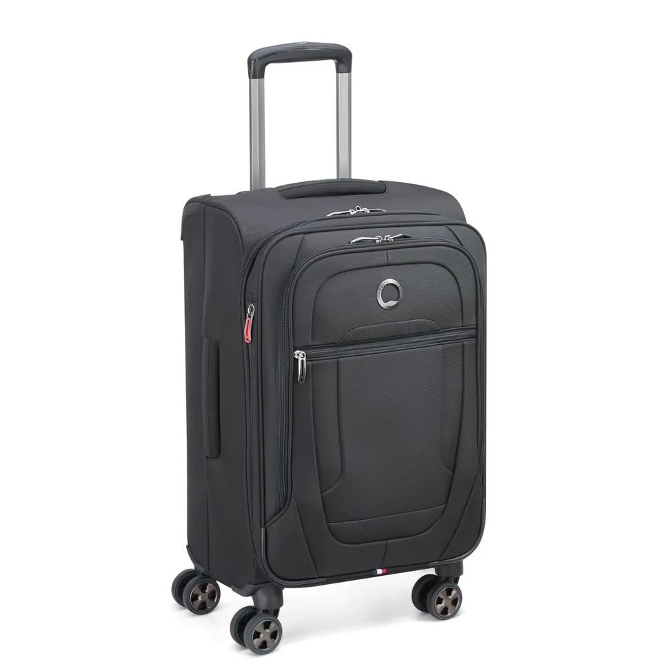 delsey-helium-dlx-23-carry-on-plus-expandable-spinner-softside-luggage-with-secu image 1