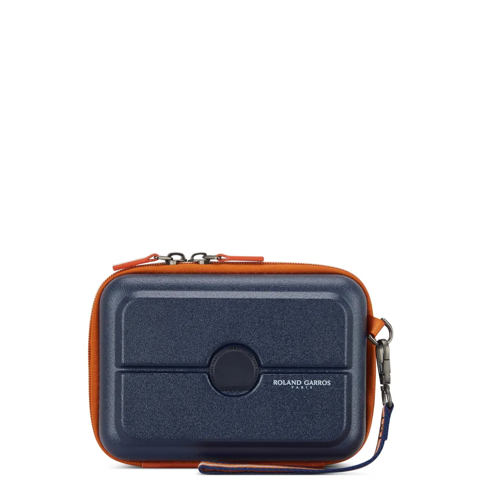 delsey-paris-roland-garros-clutch-purse-crossbody-bag-sport-inspired-parisian-de image 1