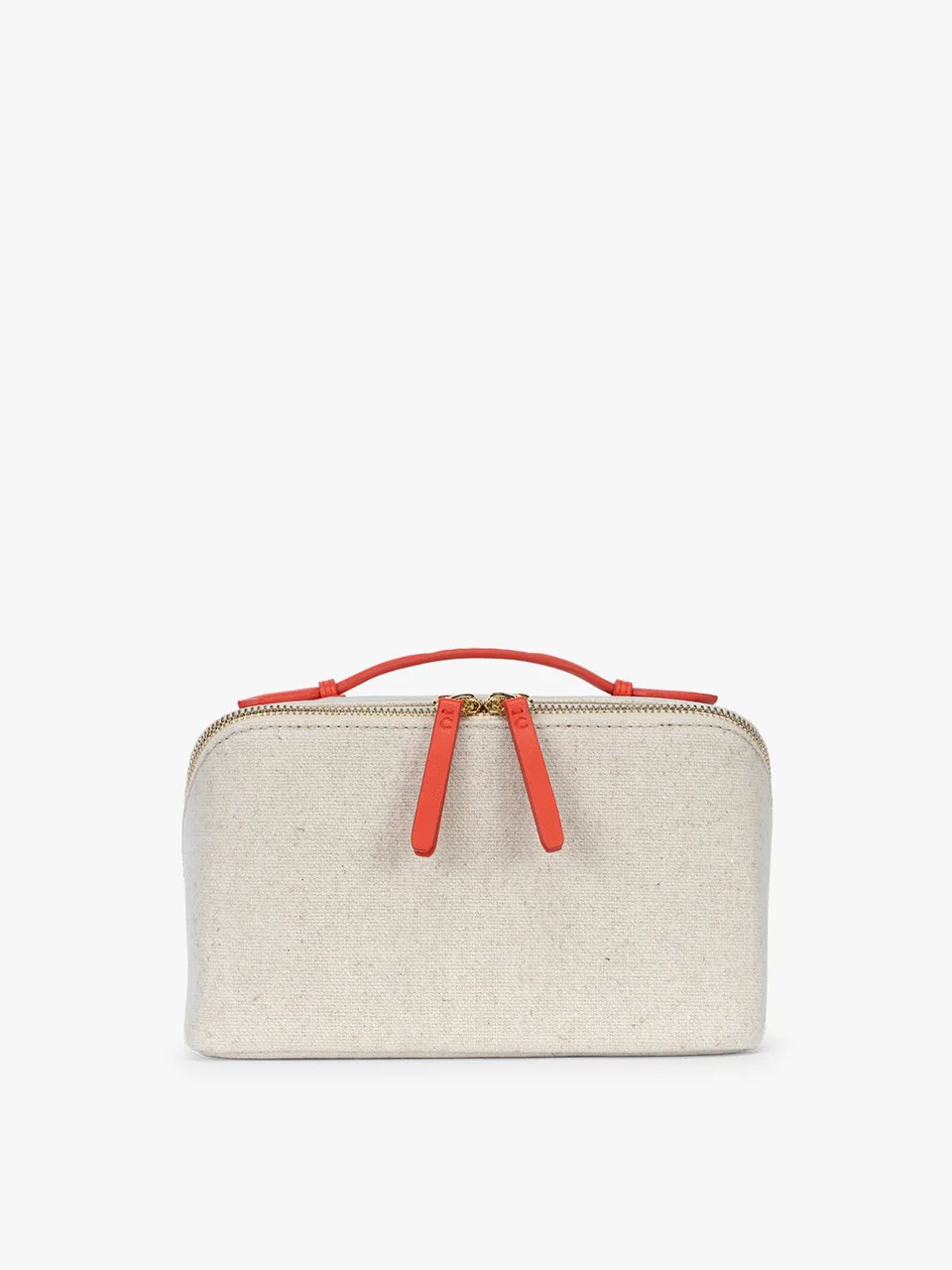 calpak-colette-lay-flat-canvas-toiletry-bag-water-resistant-hanging-travel-organ image 1