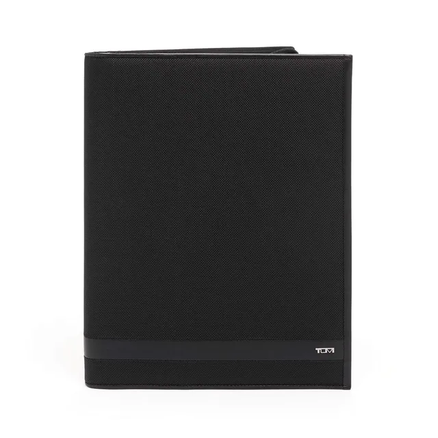 tumi-alpha-zip-around-letter-pad-ballistic-nylon-notebook-case-with-card-zip-med image 1