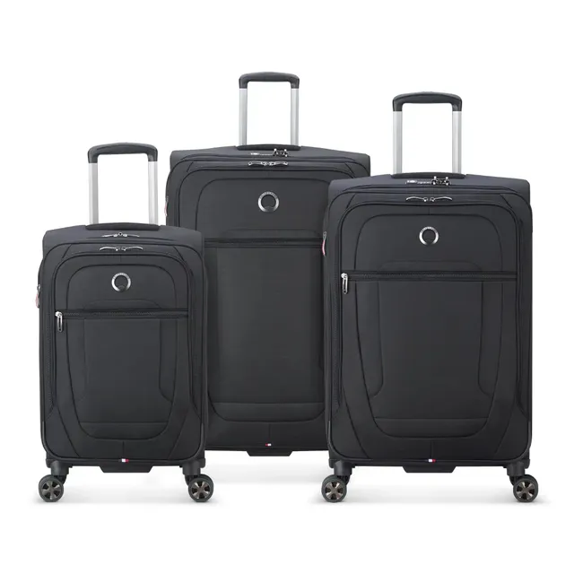delsey-helium-dlx-3-piece-softside-luggage-set-20-25-29-with-silent-core-spinner image 1