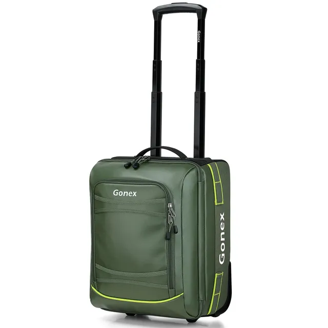 gonex-16-inch-rolling-duffle-bag-30l-waterproof-1200d-wheeled-travel-bag-with-yk image 1