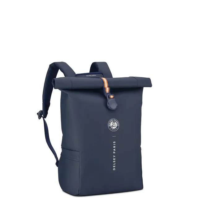 delsey-turenne-soft-rolltop-backpack-water-resistant-recycled-materials-with-pad image 1