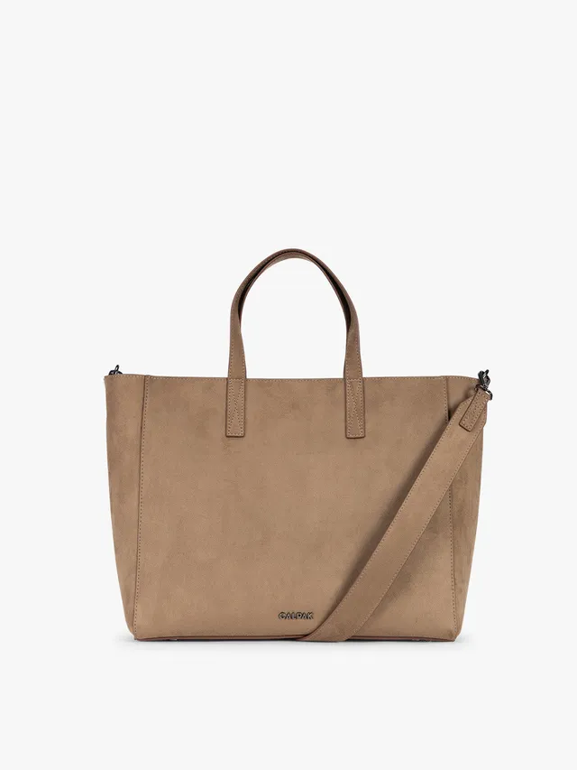 calpak-haven-15-laptop-tote-bag-in-vegan-suede-removable-laptop-sleeve-work-tote image 1