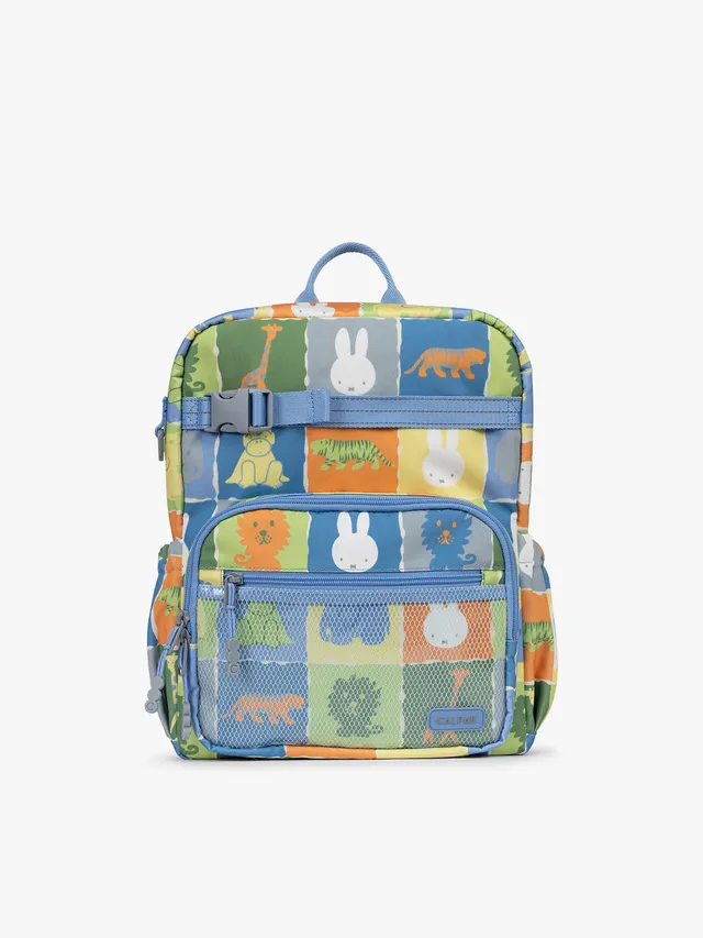 calpak-miffy-kids-medium-backpack-water-resistant-school-backpack-for-ages-5-8-w image 1