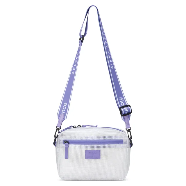 delsey-city-breeze-clear-pvc-crossbody-bag-with-adjustable-detachable-strap image 1