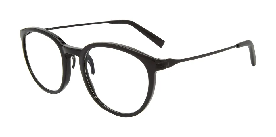 tumi-vtu801-unisex-reading-glasses-blue-light-blocking-round-eyewear-15mm-black image 1