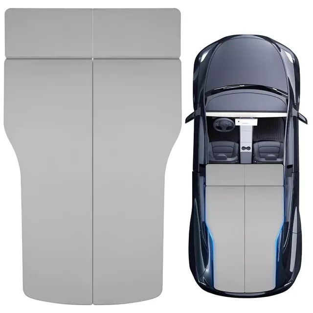 gonex-memory-foam-mattress-for-tesla-model-y-model-3-2-6-ice-silk-cooling-sleep- image 1