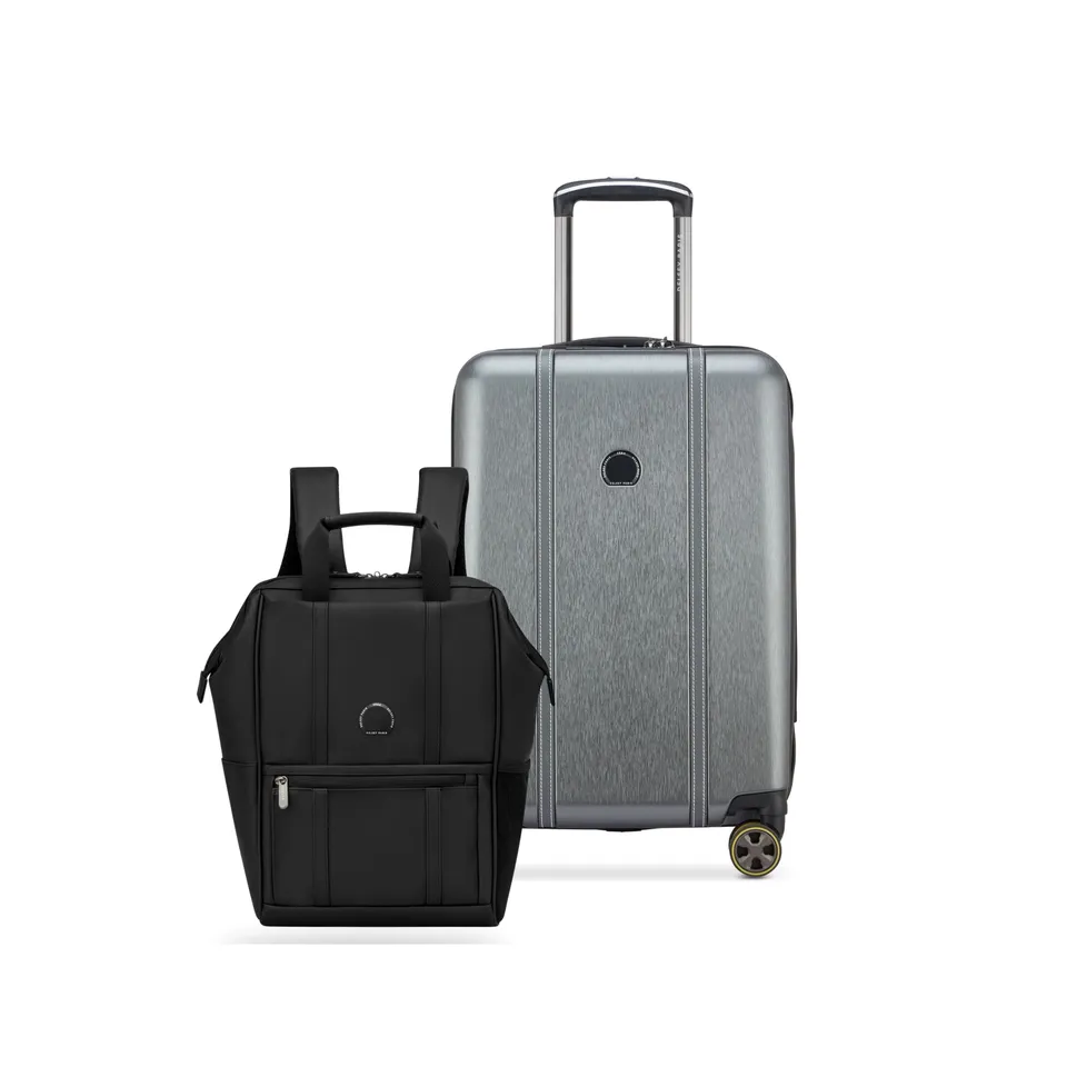 delsey-cadence-business-trip-set-2-piece-bundle-with-expandable-usb-carry-on-spi image 1
