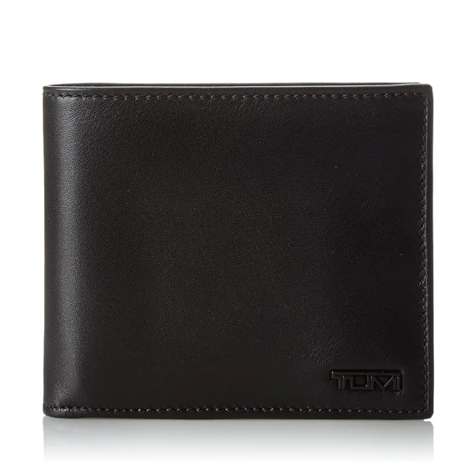 tumi-delta-global-center-flip-id-passcase-bifold-leather-wallet-rfid-blocking-id image 1