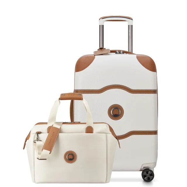 delsey-chatelet-air-2-0-weekend-getaway-2-piece-luggage-set-carry-on-spinner-plu image 1