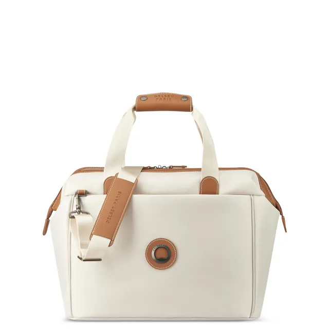 delsey-paris-chatelet-2-0-small-weekender-duffle-bag-recycled-twill-carry-on-wit image 1