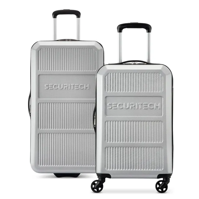 delsey-asphalt-2-piece-hardside-luggage-set-27-trunk-matching-carry-on-spinner image 1