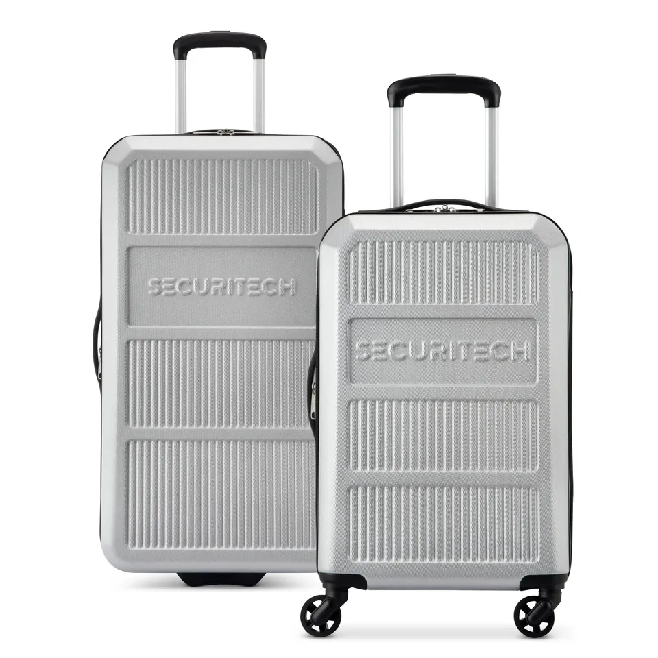 delsey-asphalt-2-piece-hardside-luggage-set-27-trunk-matching-carry-on-spinner image 1