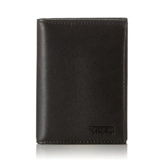 tumi-delta-l-fold-wallet-with-rfid-id-lock-slim-full-grain-nappa-leather-wallet- image 1