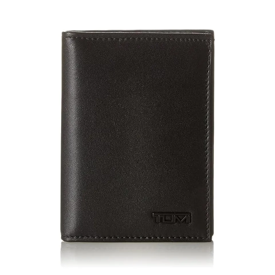tumi-delta-l-fold-wallet-with-rfid-id-lock-slim-full-grain-nappa-leather-wallet- image 1