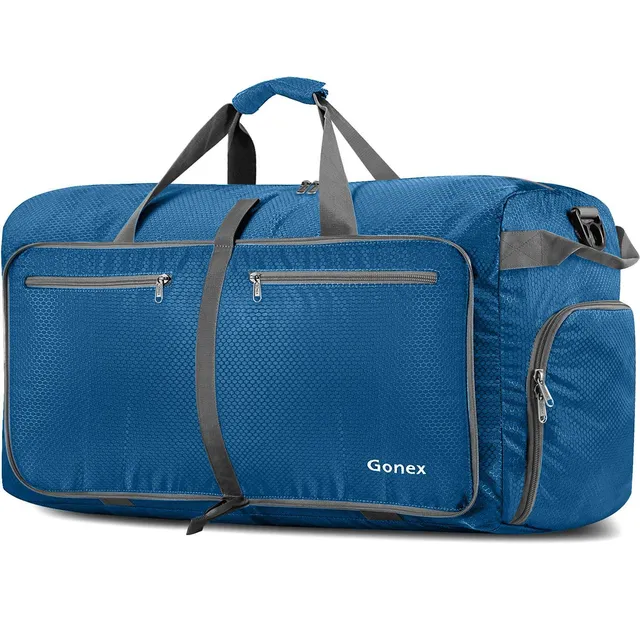 gonex-80l-large-foldable-duffle-bag-for-travel-packable-water-repellent-210d-nyl image 1