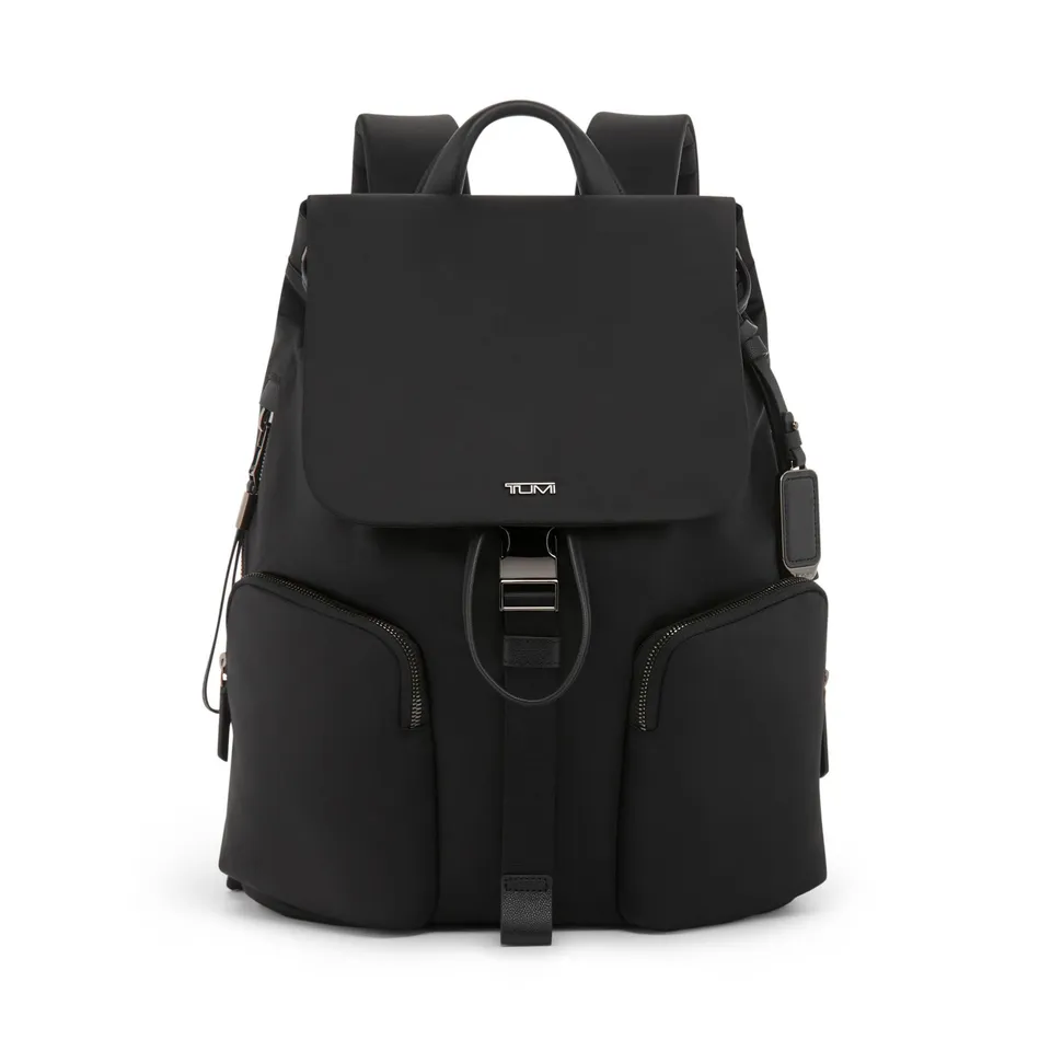 tumi-voyageur-ramsay-women-s-backpack-14-laptop-travel-work-bag-in-black-gunmeta image 1