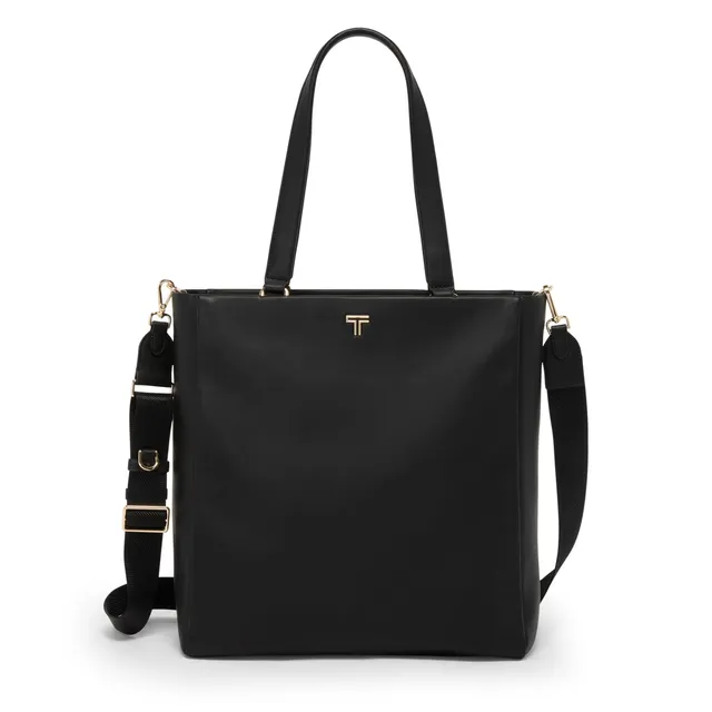 tumi-voyageur-vail-leather-tote-women-s-lightweight-bag-with-crossbody-strap-zip image 1
