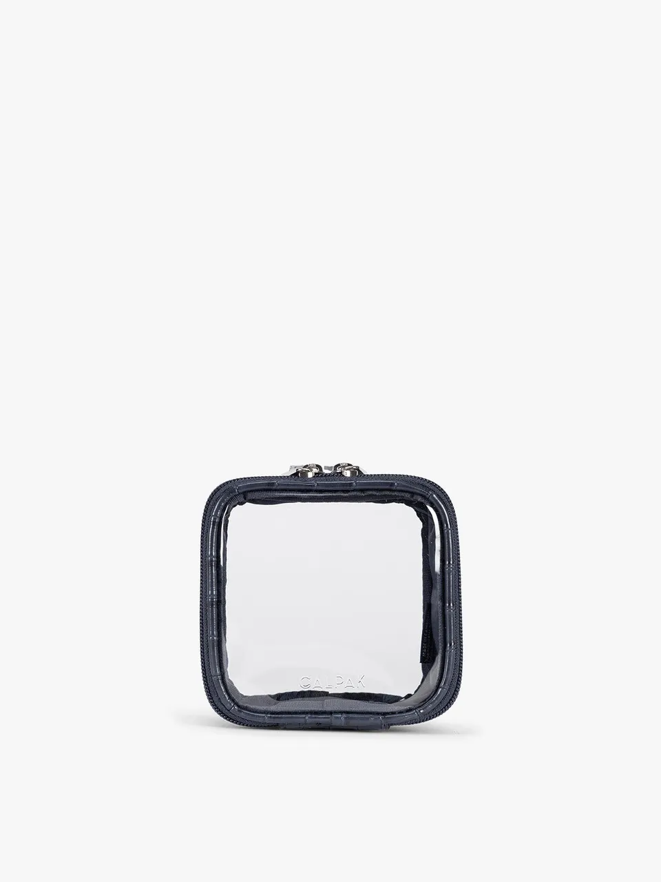 calpak-tiny-cosmetics-case-croc-embossed-zip-around-mini-makeup-bag image 1