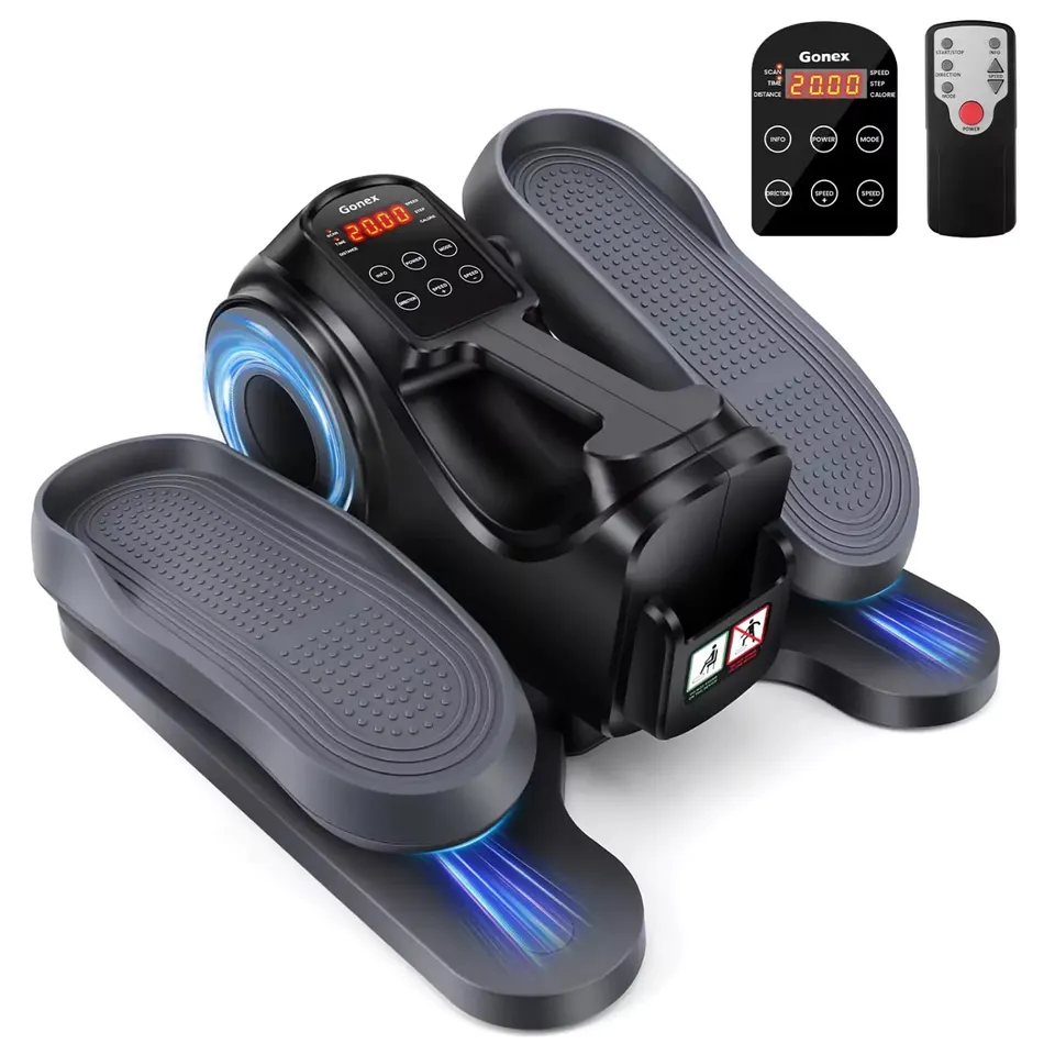 gonex-under-desk-elliptical-trainer-quiet-10-resistance-motorized-pedal-exercise image 1