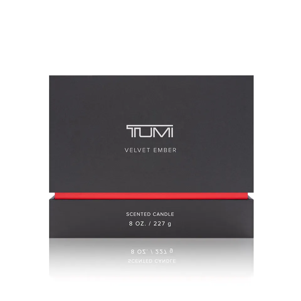 tumi-velvet-ember-8-oz-227-g-scented-candle-woody-aromatic-oud-musk-single-wick image 1