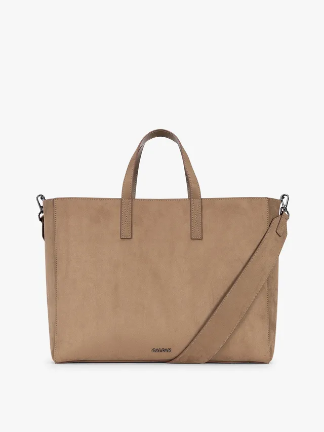 calpak-haven-16-laptop-tote-in-vegan-suede image 1