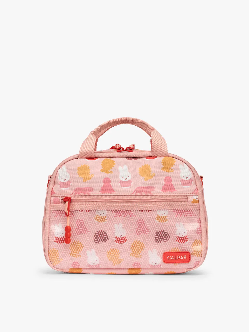 calpak-miffy-kids-insulated-lunch-bag-with-ice-pack-pocket-and-crossbody-strap image 1