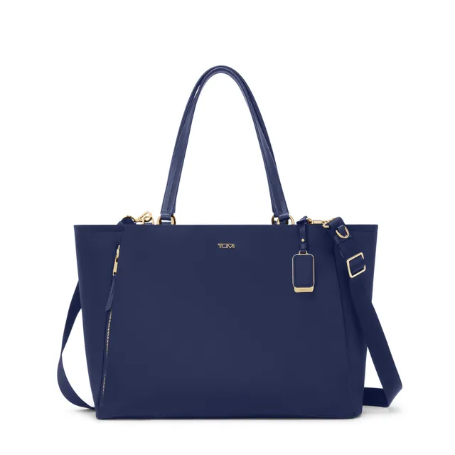 tumi-voyageur-valetta-tote-women-s-lightweight-nylon-carryall-bag-with-padded-la image 1