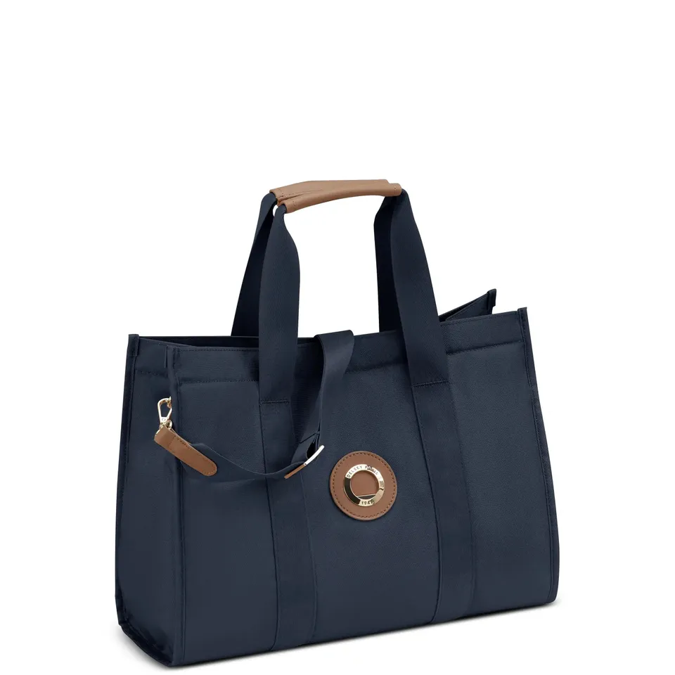 delsey-limited-edition-flanerie-se-everyday-tote-bag-polyester-canvas-tote-with- image 1