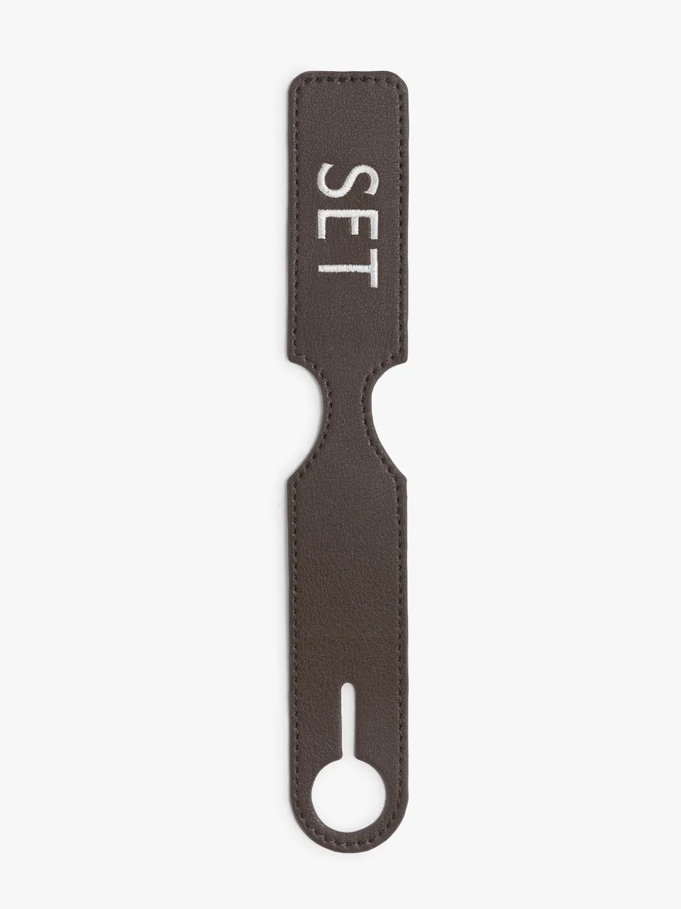 calpak-personalized-luggage-tag-faux-leather-custom-embroidered-bag-tag-with-att image 1