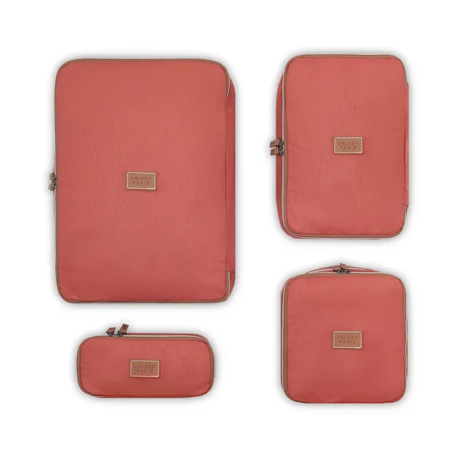 delsey-chatelet-air-2-0-packing-cubes-set-of-4-recycled-soft-touch-lining-with-x image 1