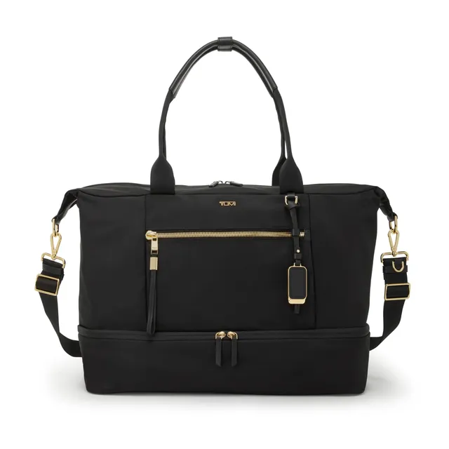 tumi-contine-women-s-weekender-duffel-bag-with-two-compartment-zip-divider-conve image 1