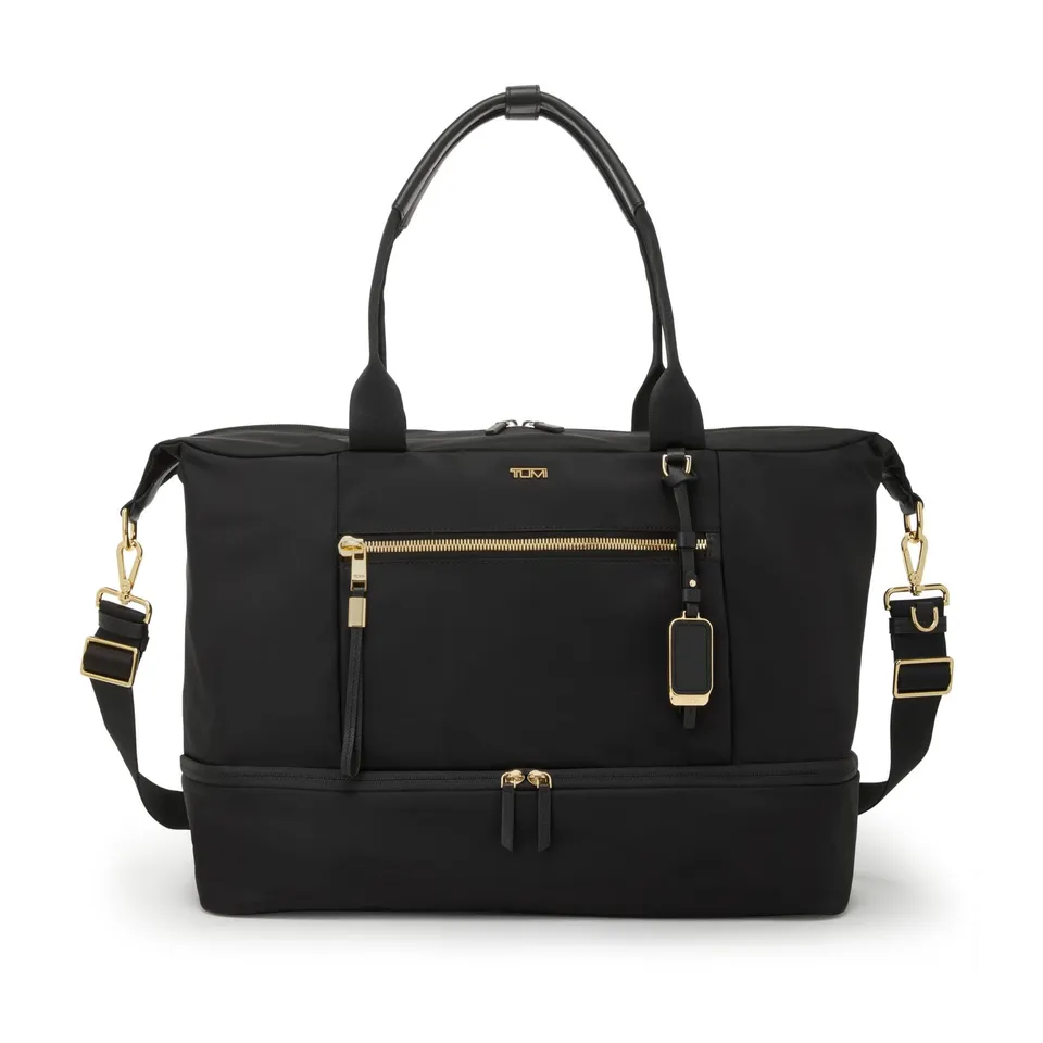 tumi-contine-women-s-weekender-duffel-bag-with-two-compartment-zip-divider-conve image 1