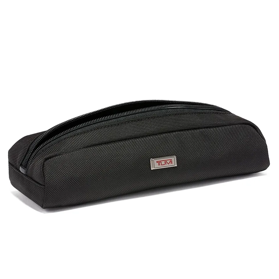 tumi-alpha-electronic-cord-pouch-slim-zip-entry-travel-tech-organizer-for-cables image 1