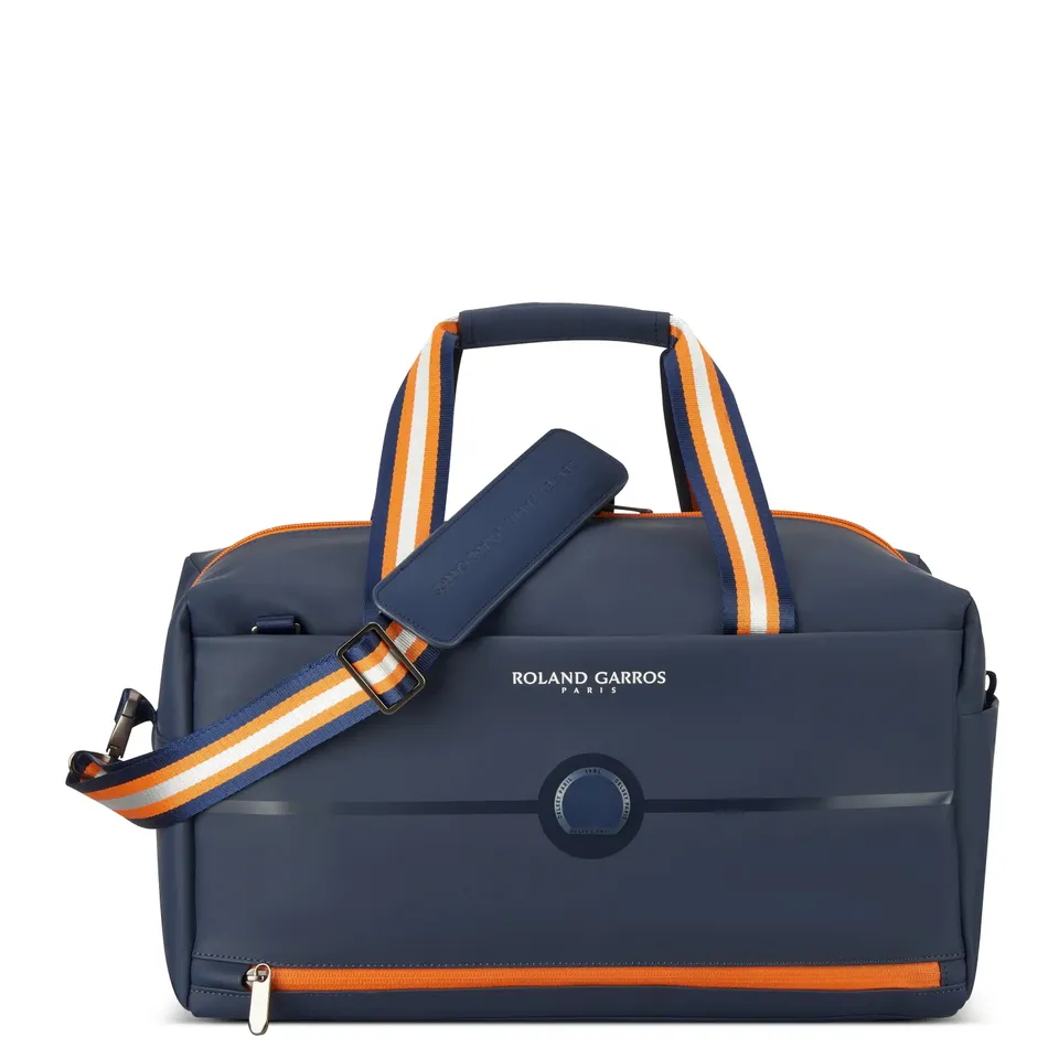 delsey-turenne-soft-roland-garros-edition-carry-on-duffel-with-securitech-zip image 1