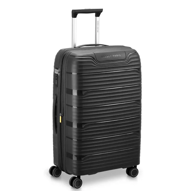 delsey-dune-25-inch-medium-expandable-hardside-spinner-checked-luggage-polypropy image 1