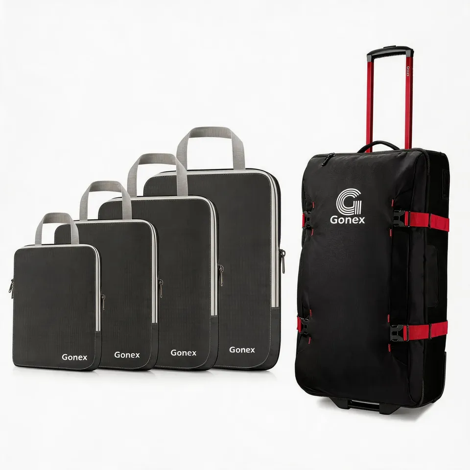 gonex-long-haul-flight-2-piece-set-30-rolling-duffle-bag-with-wheels-4-piece-com image 1